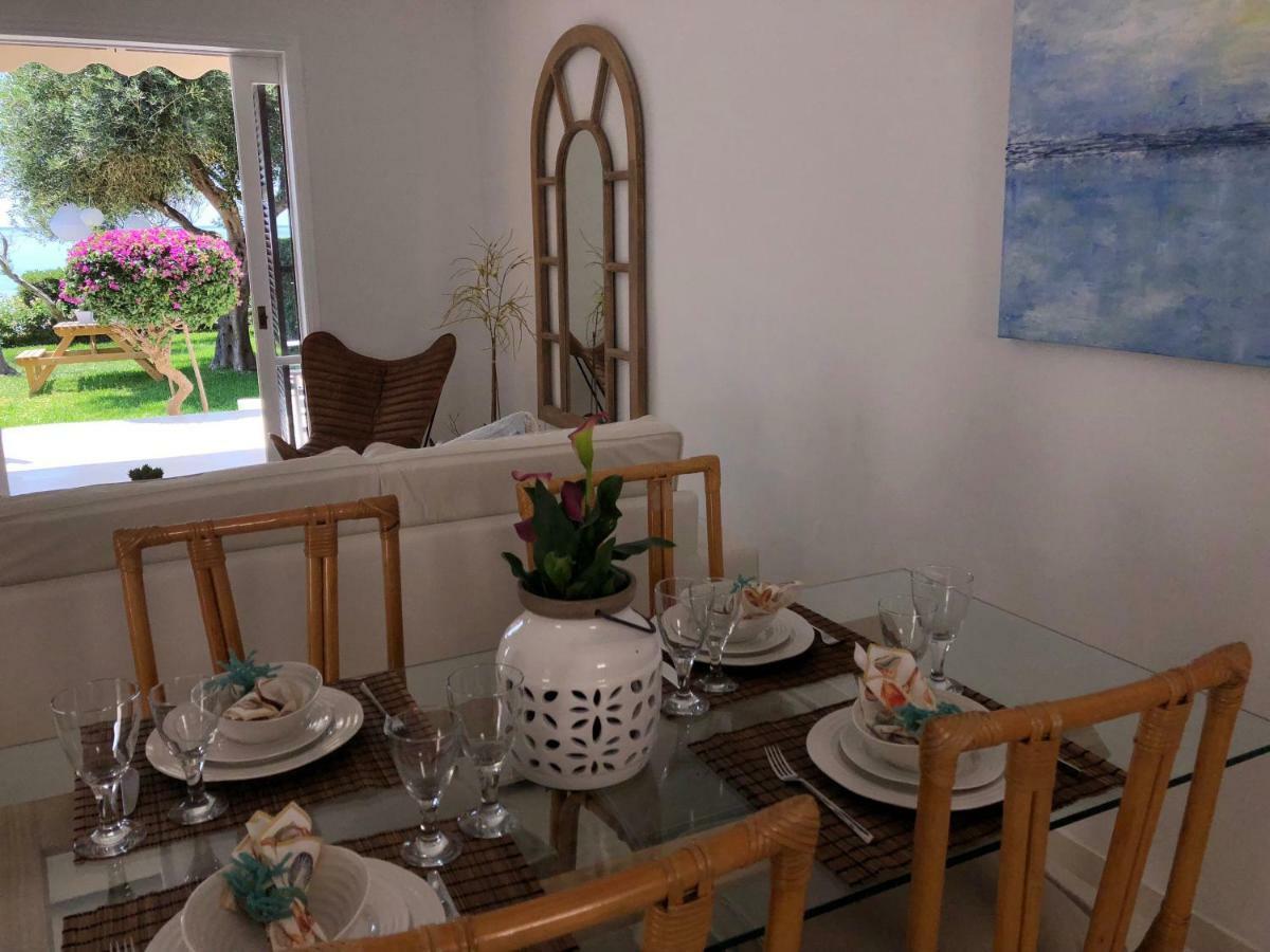 Aqua Seafront Glyfada Corfu Beach House With Garden Εξωτερικό φωτογραφία