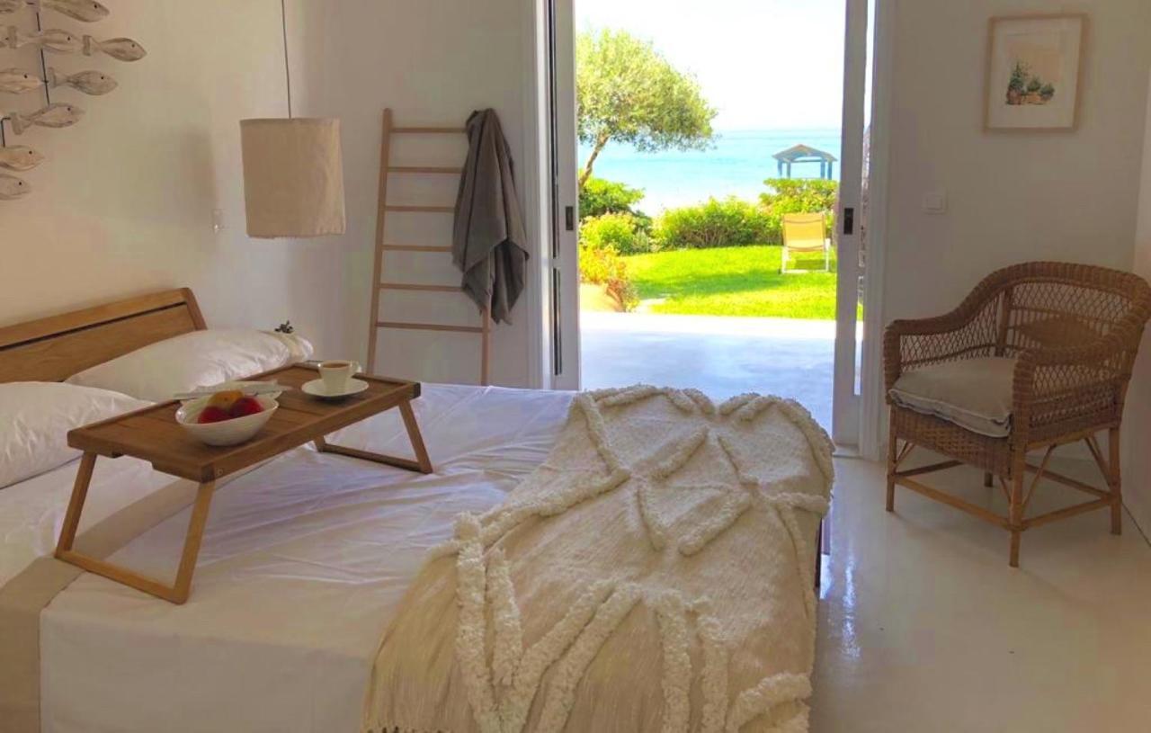 Aqua Seafront Glyfada Corfu Beach House With Garden Εξωτερικό φωτογραφία